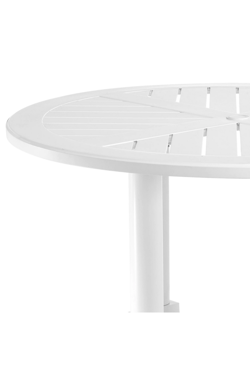 White Round Outdoor Dining Table S | Eichholtz Bell Rive | Oroatrade.com
