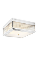 Silver Square Flush Mount | Eichholtz Marly | Oroatrade.com