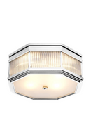 Silver Geometric Flush Mount | Eichholtz  Bagatelle | OROA TRADE