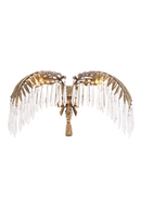 Vintage Brass Palm Leaf Wall Lamp - Eichholtz Hildebrandt | OROA TRADE