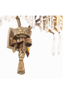 Vintage Brass Palm Leaf Wall Lamp - Eichholtz Hildebrandt | OROA TRADE