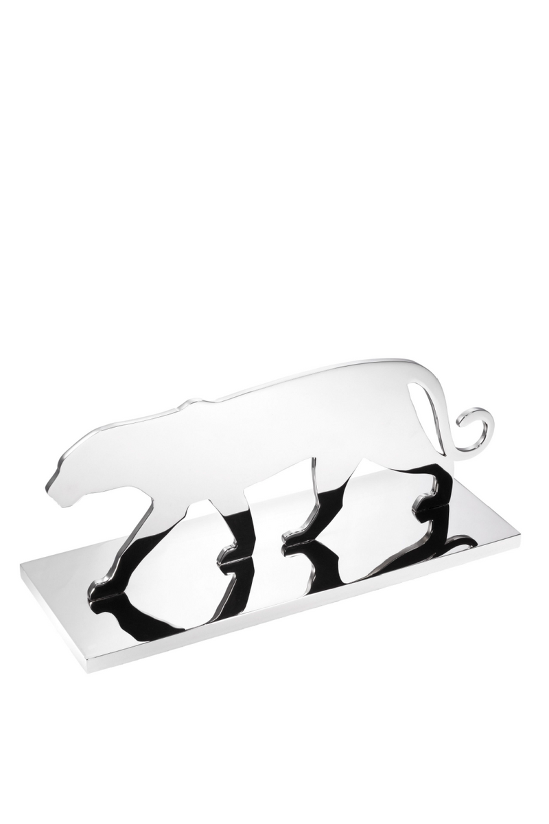 Silver Decorative Object | Eichholtz Panther Silhouette | OROA TRADE