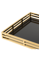 Black Glass Display Tray | Eichholtz Giacomo | Oroatrade.com