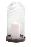 Glass Open Dome Hurricane - L | Eichholtz Giselle | OROA TRADE