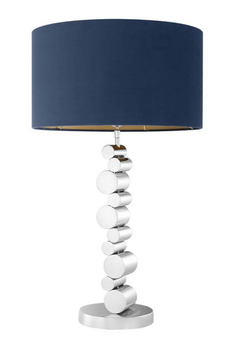 Blue Velvet Table Lamp | Eichholtz Pol | Oroatrade.com