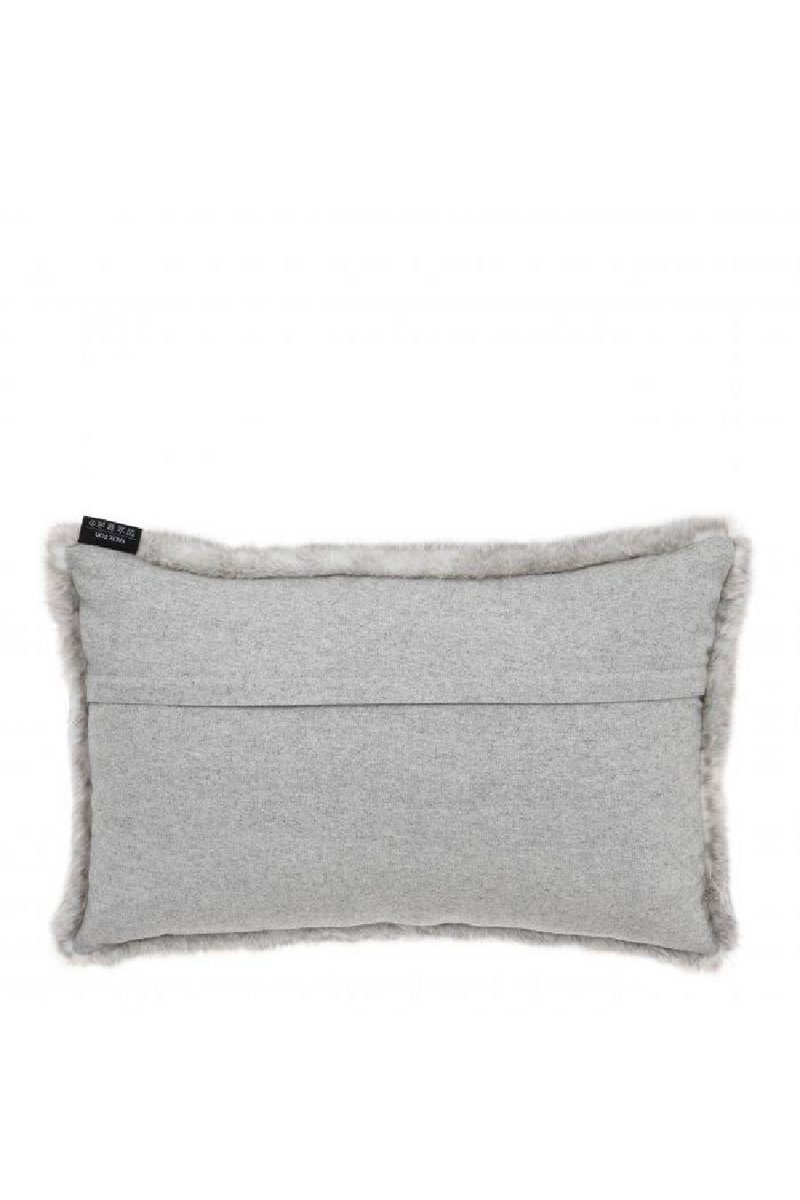 Light Gray Fur Cushion | Eichholtz Alaska | Oroatrade.com