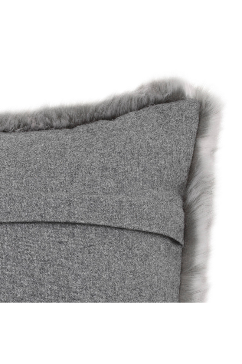 Gray Fur Cushion | Eichholtz Alaska | OROA TRADE