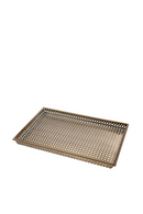 Antique Brass Gold Rectangular Tray | Eichholtz Sirenuse | Oroatrade.com