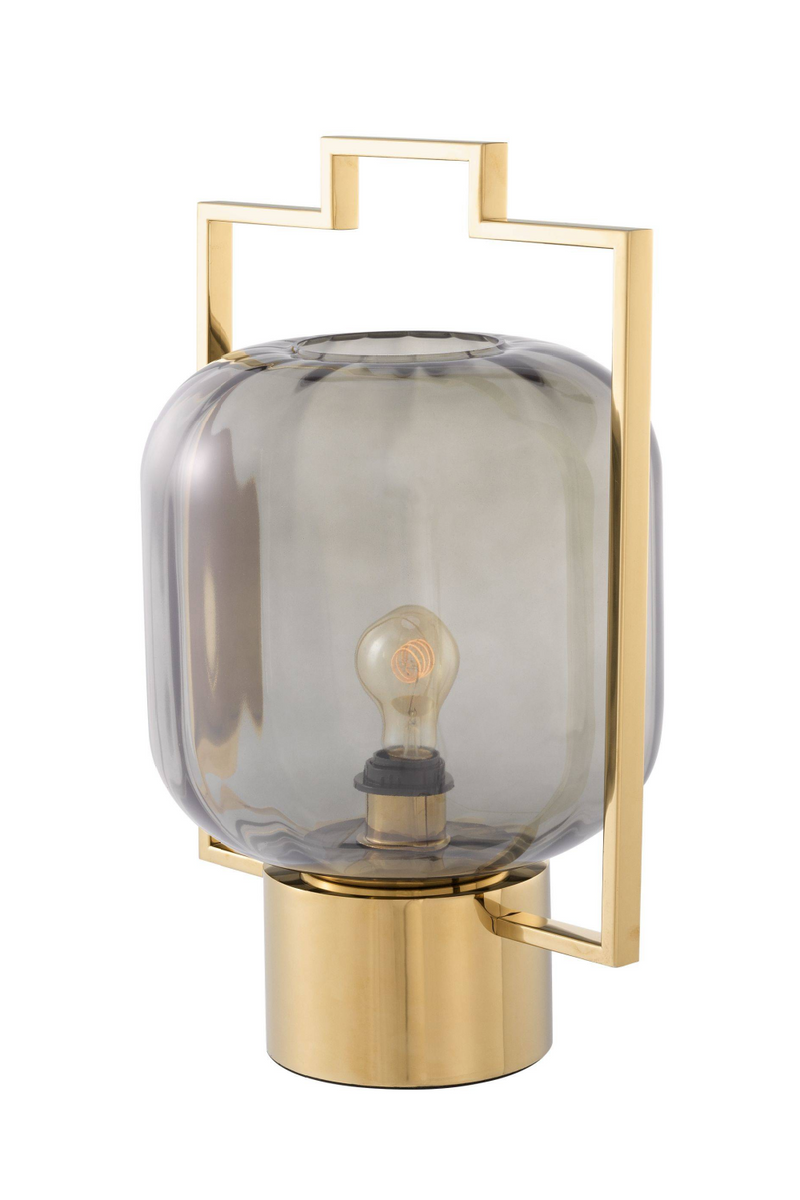 Smoke Glass Table Lamp | Eichholtz Wang | OROA TRADE