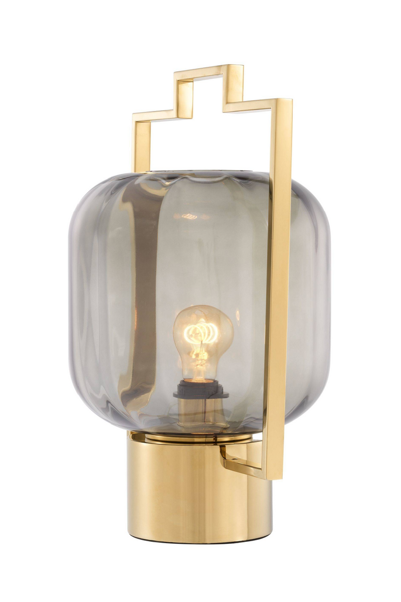Smoke Glass Table Lamp | Eichholtz Wang | OROA TRADE