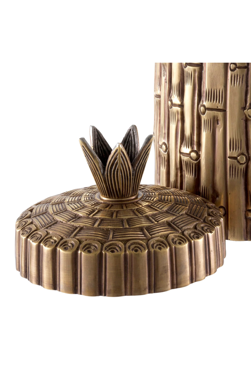 Sculptural Metal Box | Eichholtz Bamboo | Oroatrade.com