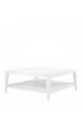 Square White Outdoor Coffee Table | Eichholtz Bell Rive | Oroatrade.com