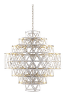 Metal Geometric Chandelier | Eichholtz Clinton | OROA TRADE