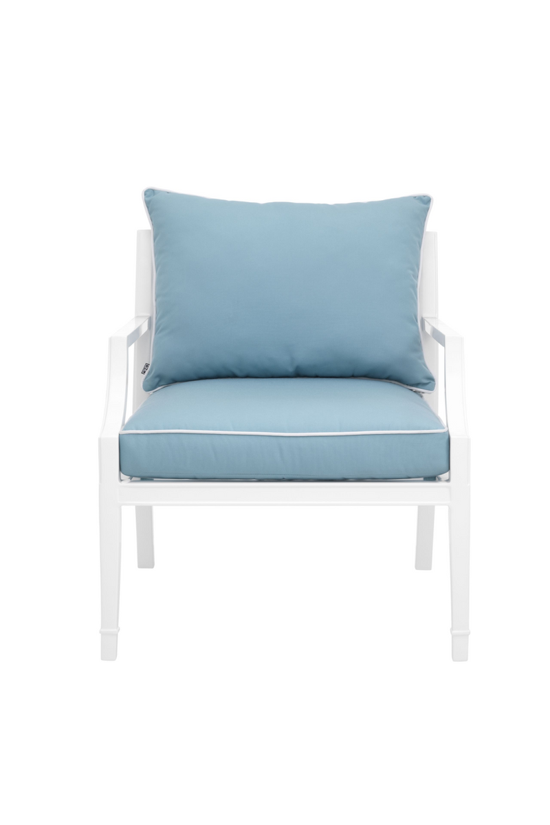 White Outdoor Sunbrella Chair | Eichholtz Bella Vista | Oroatrade.com