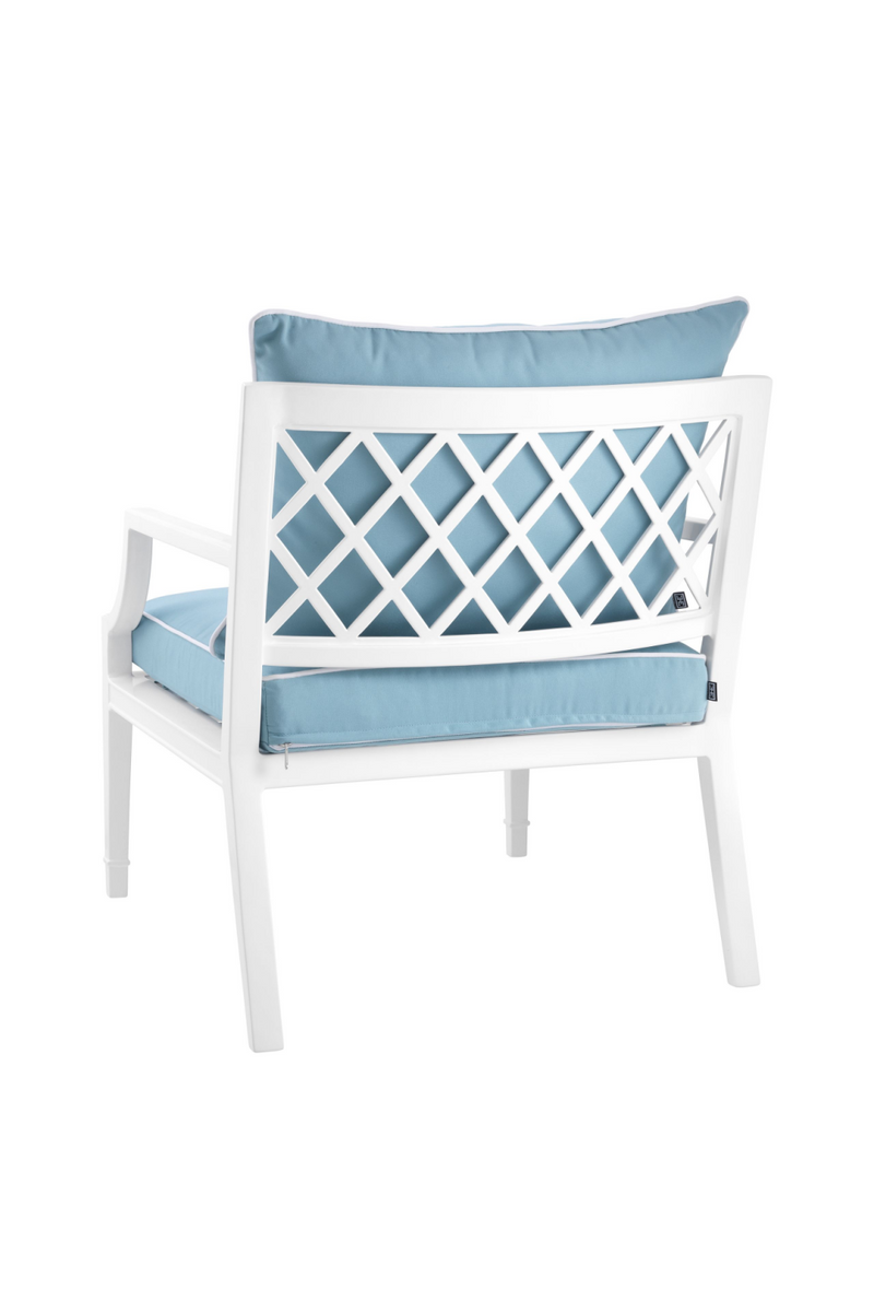 White Outdoor Sunbrella Chair | Eichholtz Bella Vista | Oroatrade.com
