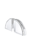 Crystal Glass Bookend (set of 2) | Eichholtz Decorage | OROA TRADE