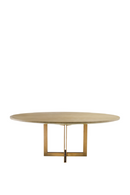 Oval Oak Dining Table | Eichholtz Melchior | Oroatrade.com