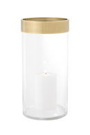 Clear Glass Hurricane L | Eichholtz Vertex | Oroatrade.com