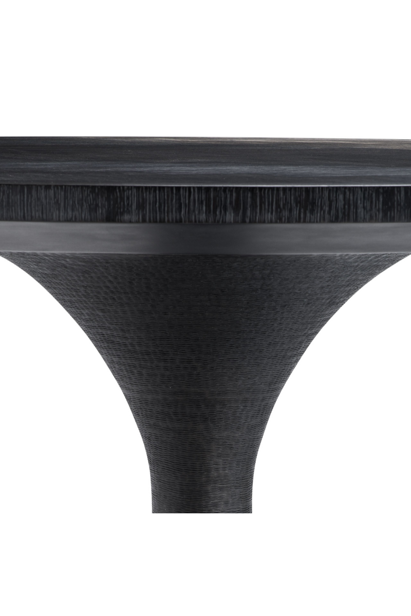 Round Charcoal Dining Table | Eichholtz Melchior | OROA TRADE