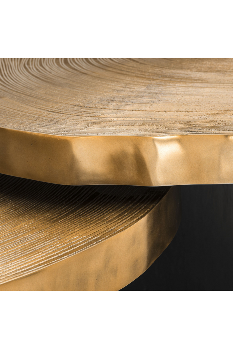 Wood Slice Nesting Coffee Table | Eichholtz Thousand Oaks | OROA TRADE