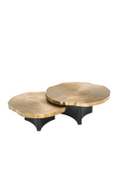 Wood Slice Nesting Coffee Table | Eichholtz Thousand Oaks | OROA TRADE