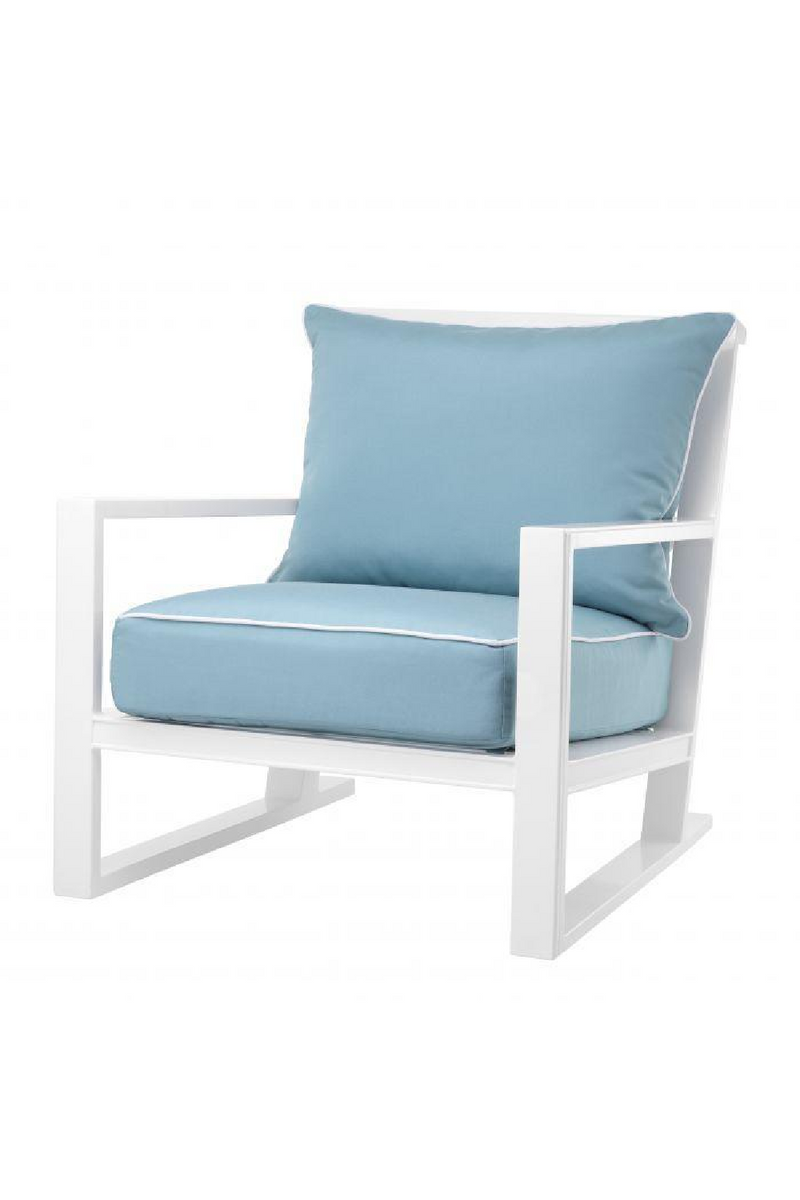 White Outdoor Sunbrella Lounge Chair | Eichholtz Como | Oroatrade.com