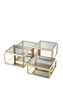 Brass Coffee Table Set | Eichholtz Callum |