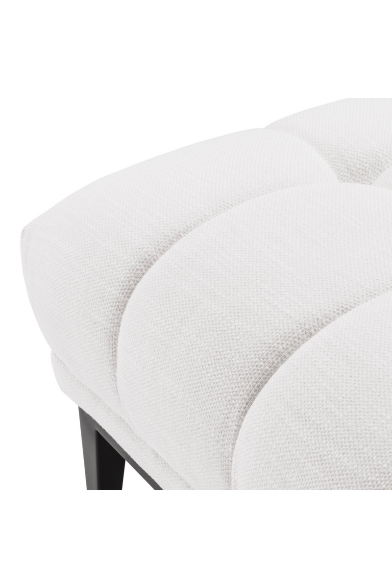 White Tufted Upholstered Bench | Eichholtz Aurelio | OROA TRADE