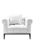 White Tufted Accent Chair | Eichholtz Aurelio | Oroatrade.com