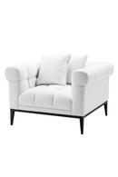 White Tufted Accent Chair | Eichholtz Aurelio | Oroatrade.com