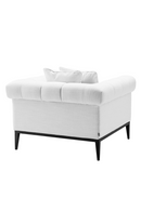 White Tufted Accent Chair | Eichholtz Aurelio | Oroatrade.com