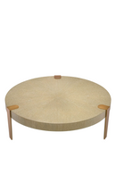 Round Oak Veneer Coffee Table | Eichholtz Oxnard | Oroatrade.com