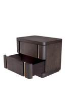 Scandinavian Mocha Side Table | Eichholtz Modesto | OROATRADE.com