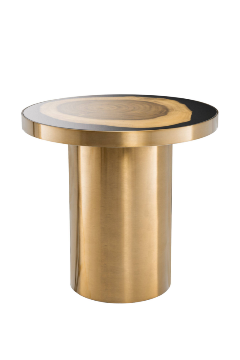 Golden Petrified Side Table | Eichholtz Concord | Oroatrade.com