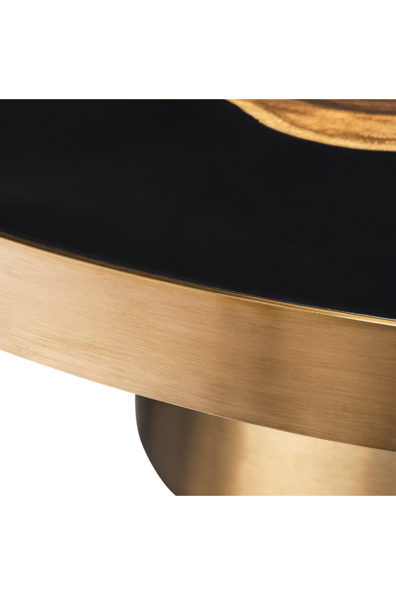 Golden Petrified Coffee Table | Eichholtz Concord | OROA TRADE