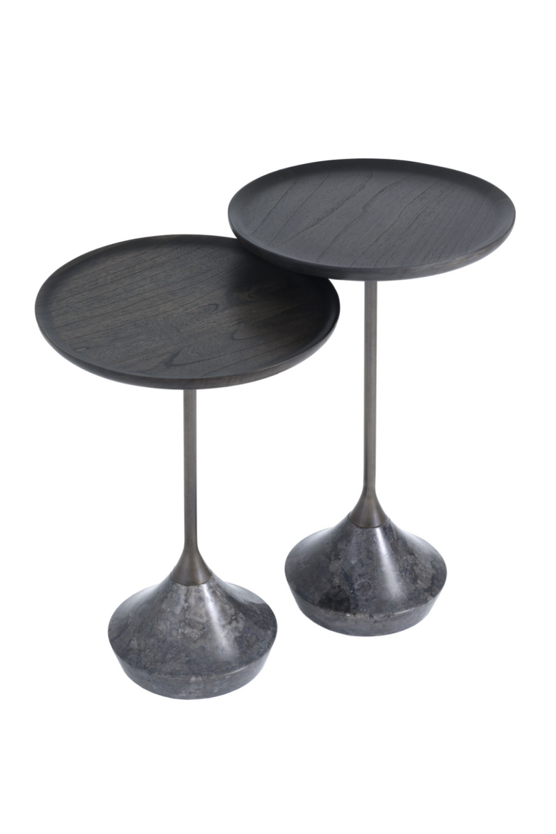 Gray Marble Side Table | Eichholtz Puglia | Oroatrade.com