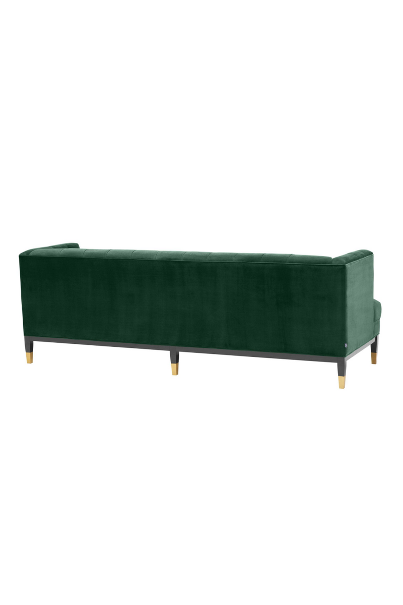 Velvet Buttoned Sofa | Eichholtz Castelle | Oroatrade.com