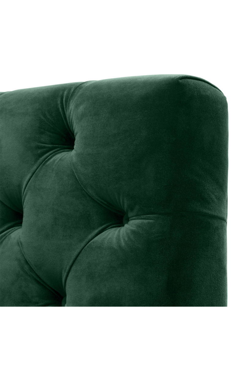 Velvet Buttoned Sofa | Eichholtz Castelle | Oroatrade.com