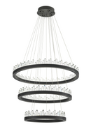 Bronze Crystal Glass Chandelier | Randall | OROA TRADE