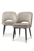 Cut-Out Back Dining Chair Set (2) | Eichholtz Cliff | Oroatrade.com