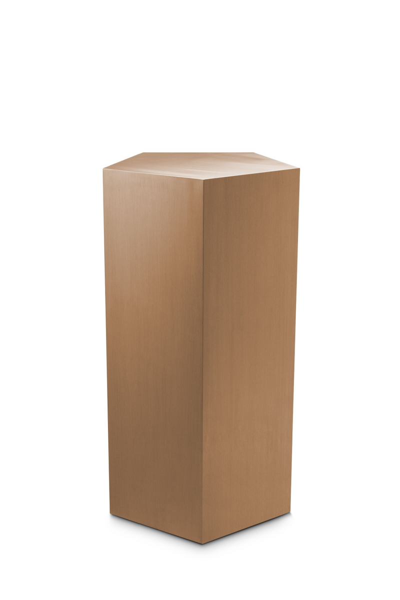 Brushed Copper Pedestal Column - S | Eichholtz Meissner | OROA TRADE