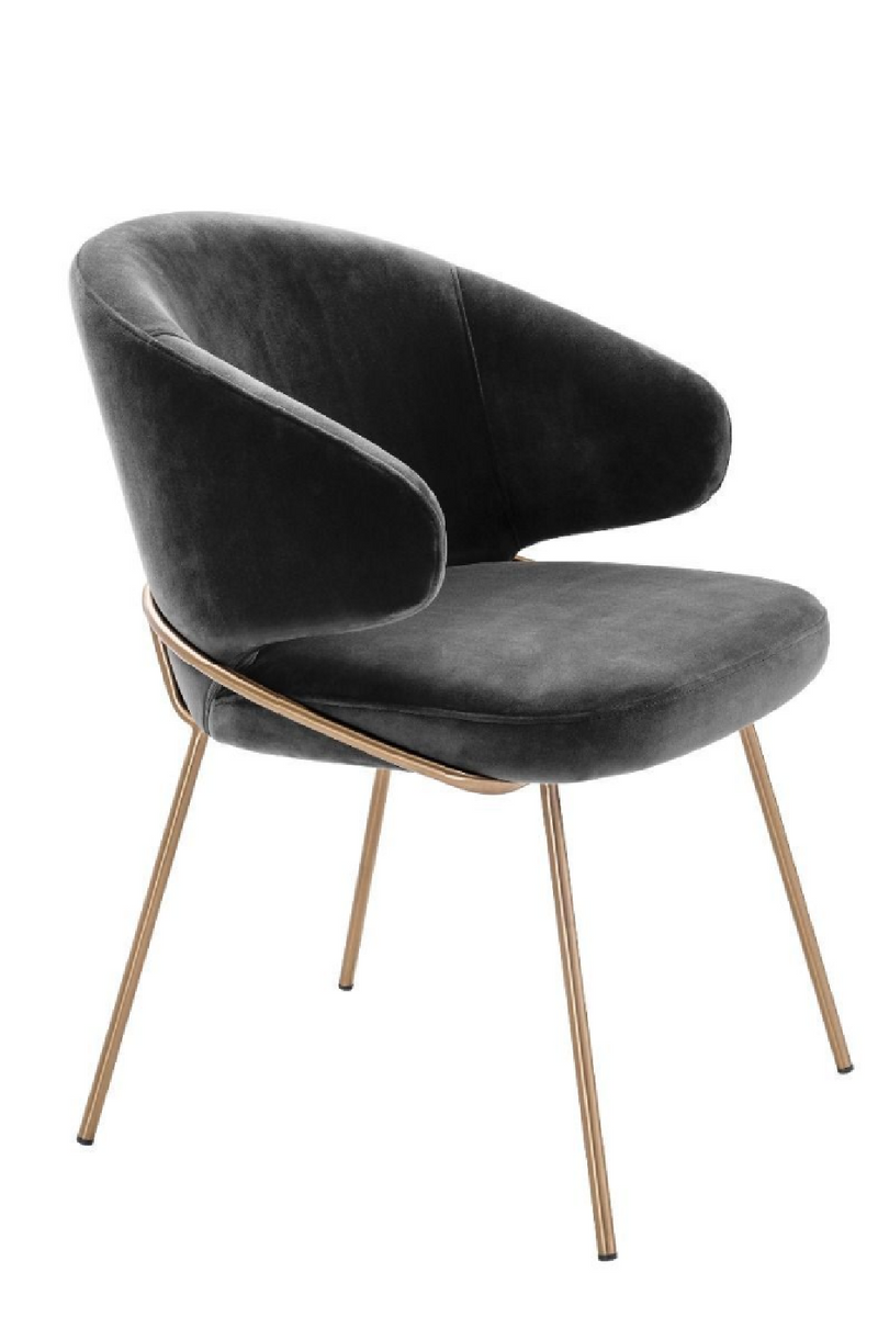 Velvet Dining Chair | Eichholtz Kinley | Oroatrade.com