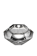 Gray Crystal Glass Bowl | Eichholtz Las Hayas | OROA TRADE