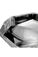 Gray Crystal Glass Bowl | Eichholtz Las Hayas | OROA TRADE