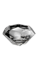 Gray Crystal Glass Bowl | Eichholtz Las Hayas | OROA TRADE