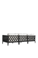 Black 3-Seater Outdoor Sunbrella Sofa | Eichholtz Ocean Club | Oroatrade.com