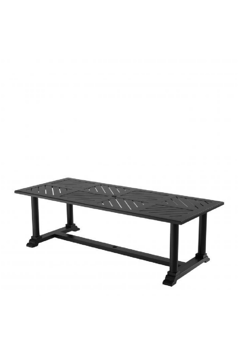 Black Outdoor Dining Table | Eichholtz Bell Rive | Oroatrade.com
