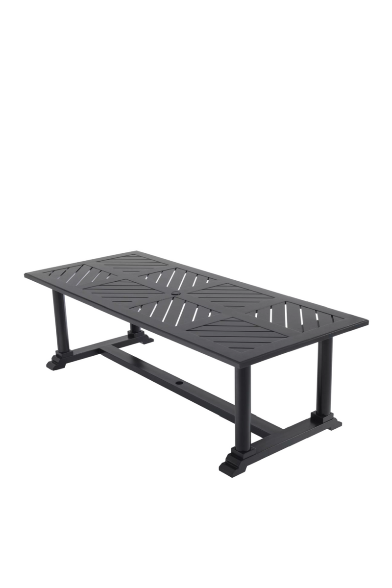 Black Outdoor Dining Table | Eichholtz Bell Rive | Oroatrade.com