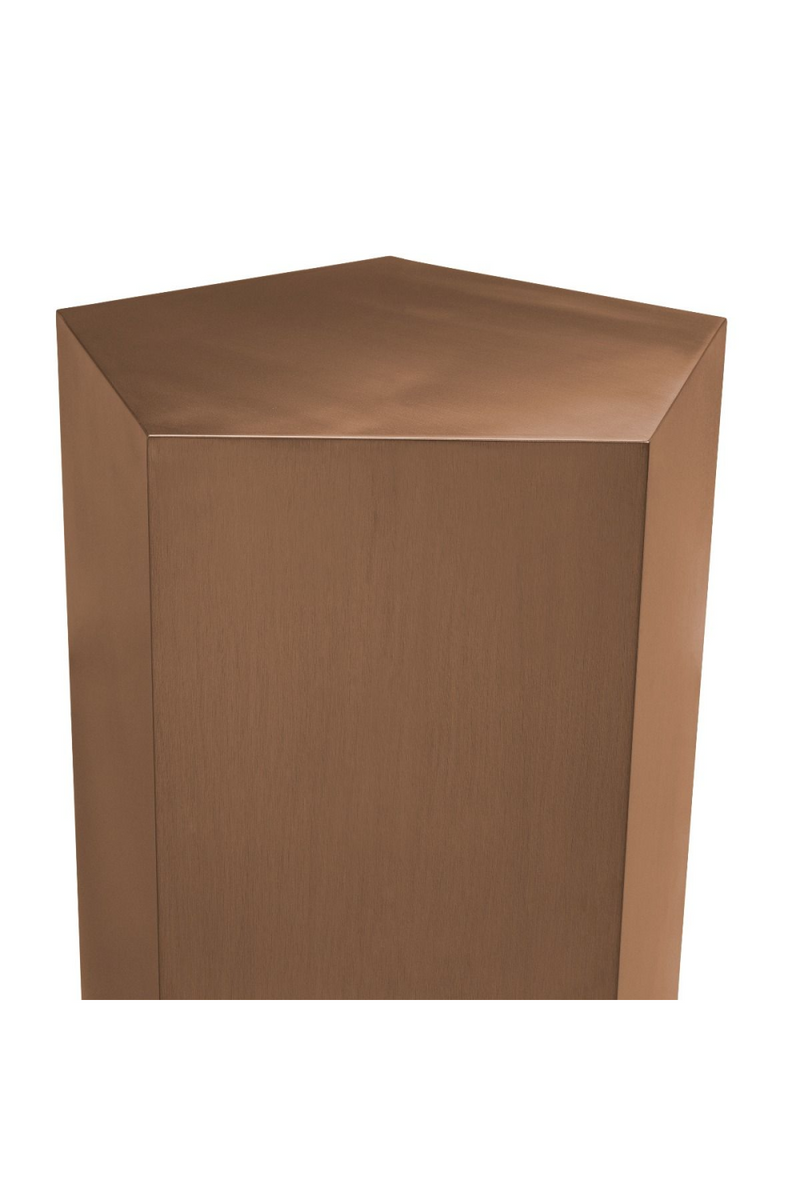 Brushed Copper Pedestal Column - L | Eichholtz Meissner | OROA TRADE