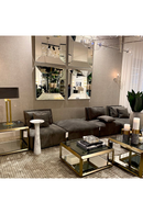 Brass Glass Box Side Table | Eichholtz Callum | Oroatrade.com